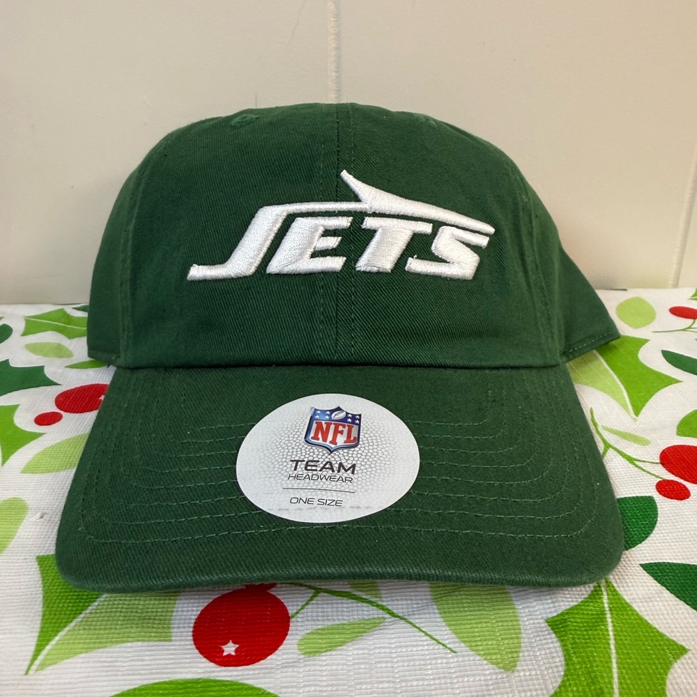 NWT Men’s New York Jets MVP Adjustable Green Hat